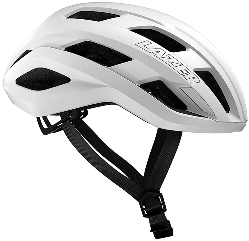 Lazer Strada Kineticore cykelhjelm - Matte Full White