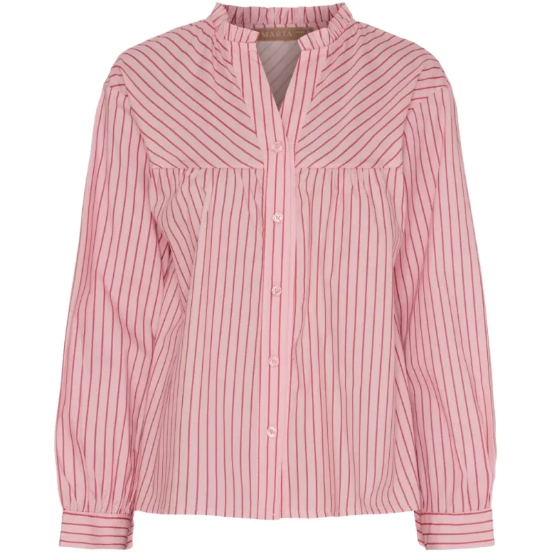 Marta du Chateau dame skjorte MdcKalina 7881 - Rosa5888tpg