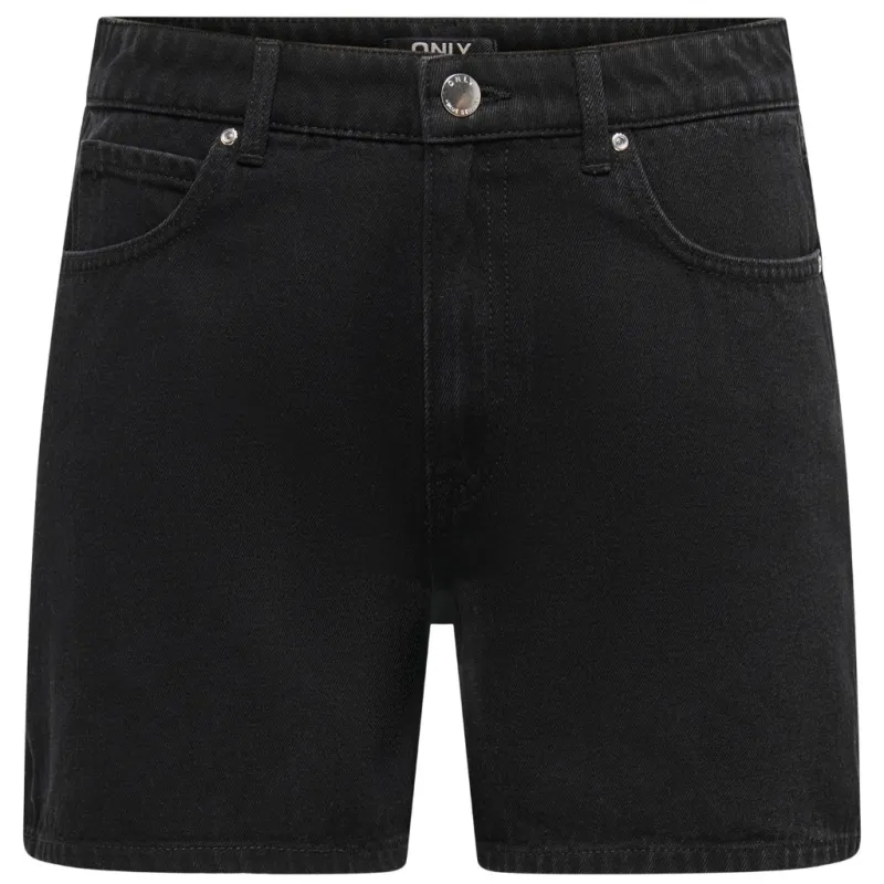 ONLY dame shorts ONLVENUS - Washed Black