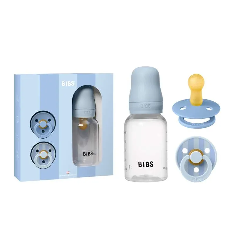 BIBS Baby Gavesæt - Sprinkle - Baby Blue