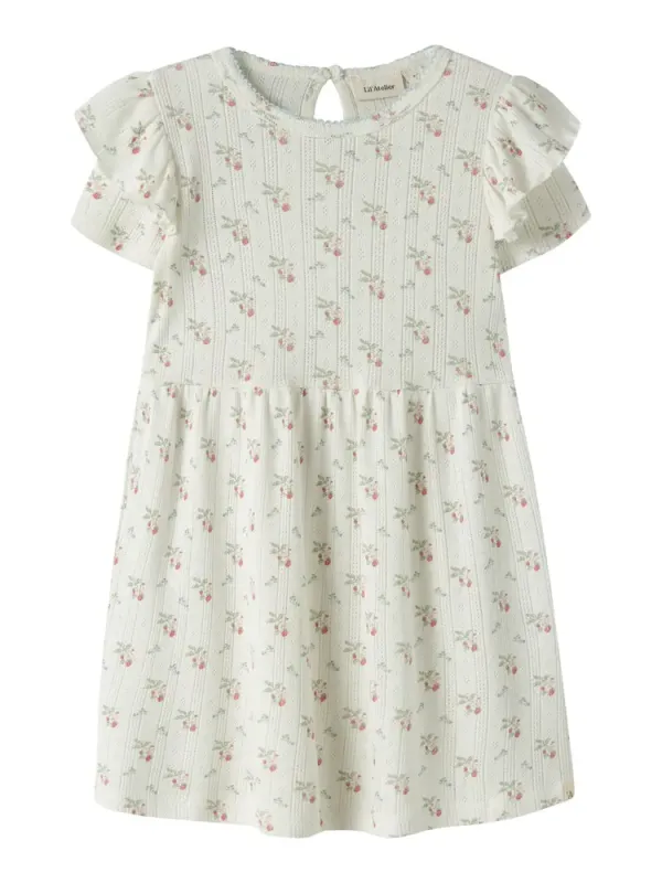 Lil' Atelier Rachello Duna Kjole - Coconut Milk - 116