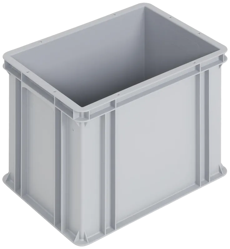 WEZ LogiLine eurokasse fb grå 400×300×320mm 27ltr