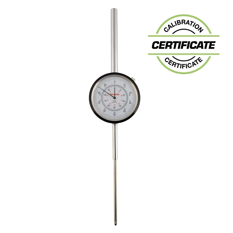Måleur 0-100x0,01 mm med øje (inkl. certifikat)