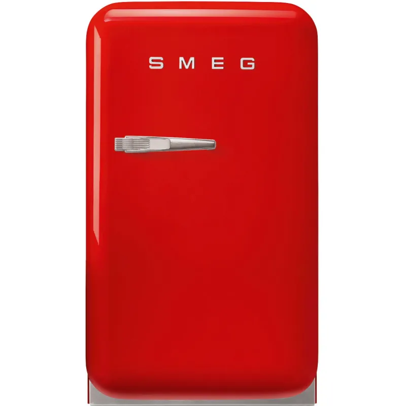 Smeg FAB5RRD6 Minibar 73cm Højrehængt Rød