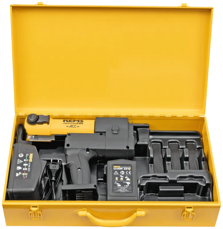 REMS pressmaskine AkkuPress 22V ACC BasicPack