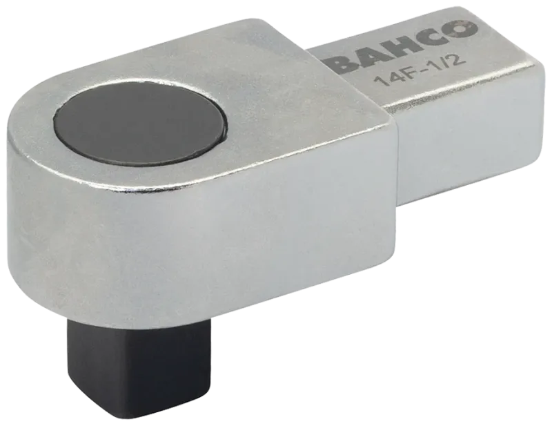 Fast 4-kant hoved 1/4", 1/4"-1" 4kt. adapter