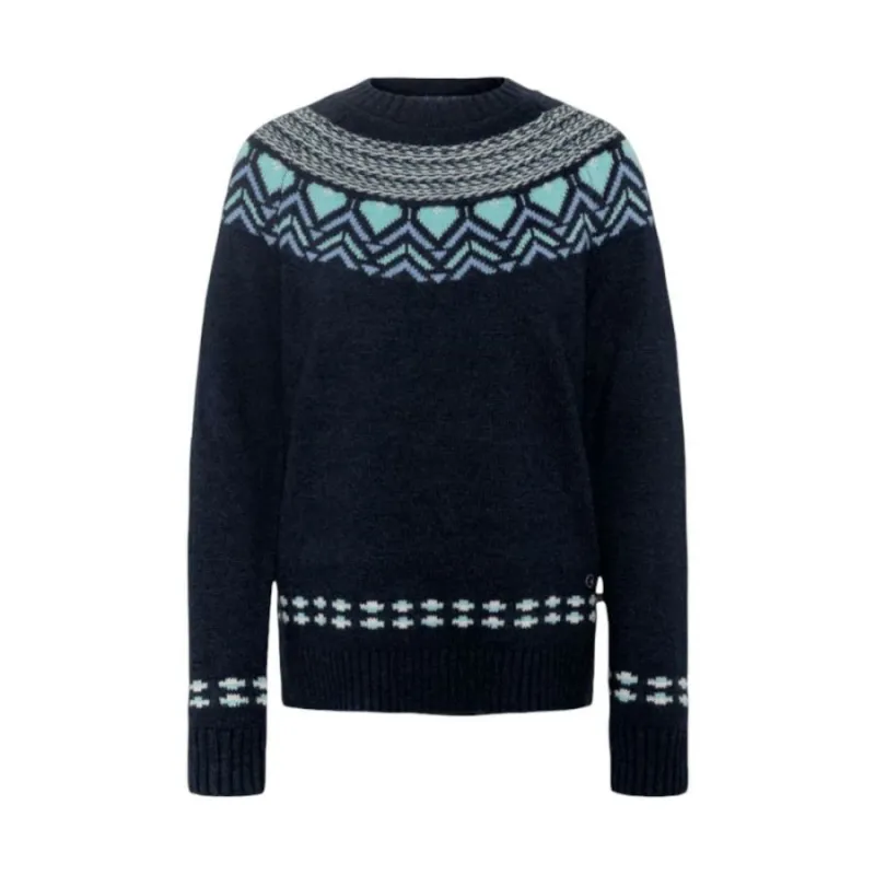 Kari Traa Sundve Knit, trøje, dame, mørkeblå