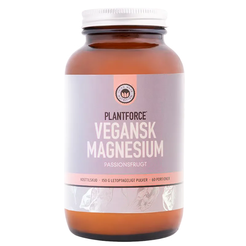 Plantforce Vegansk Magnesium Passionsfrugt (150 g)