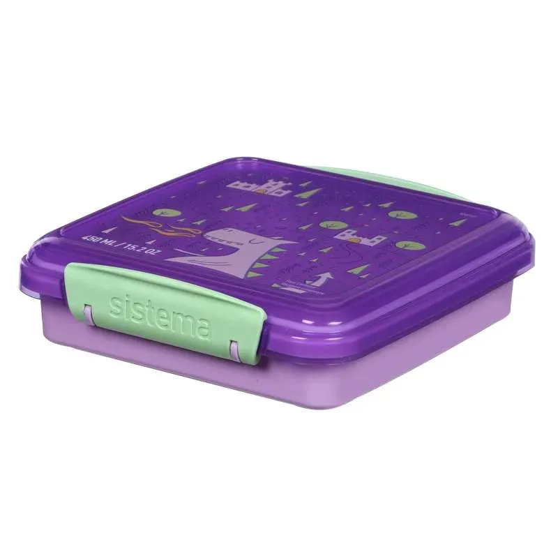 Sistema Sandwich Box Lunch - Madkasse - Kids - 450ml - Dragon/Fairy Dust