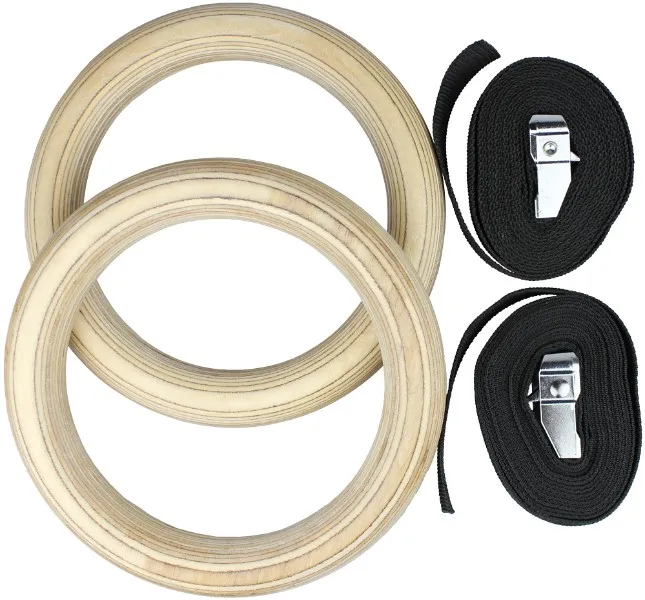 Odin Crossfit Pro Gymnastikringe Træ 33mm