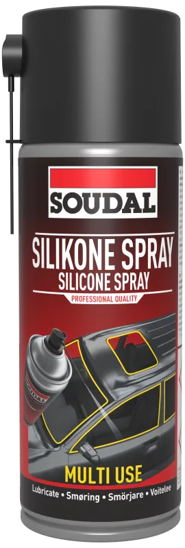 Soudal Silicone klar multispray 400ml