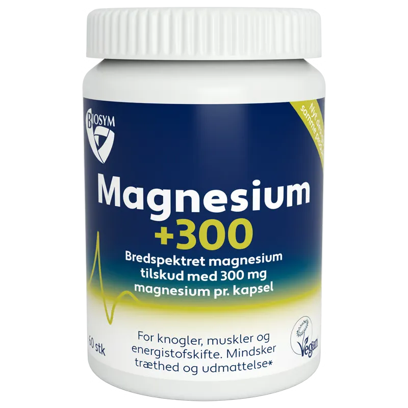 Biosym Magnesium +300 (60 kap)