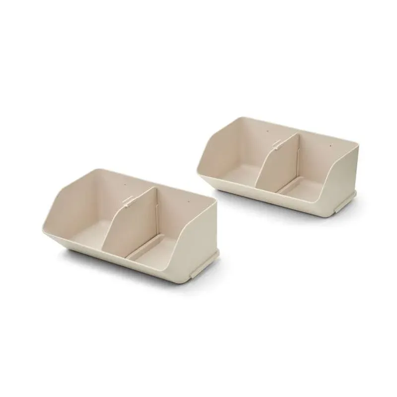 Liewood Rosemary Opbevaringskasse - Medium - 2-pak - Sandy