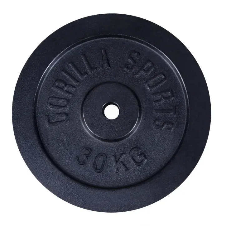 Vægtskive i jern 30 kg (30 mm)