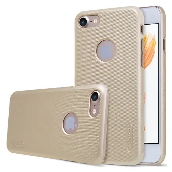 Nillkin Super Frosted Shield cover til iPhone 7. Gold.