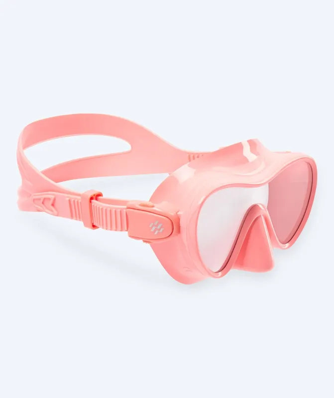 Watery dykkermaske til børn (4-12) - Cliff - Pink - Dykkermaske til børn (4-12 år)