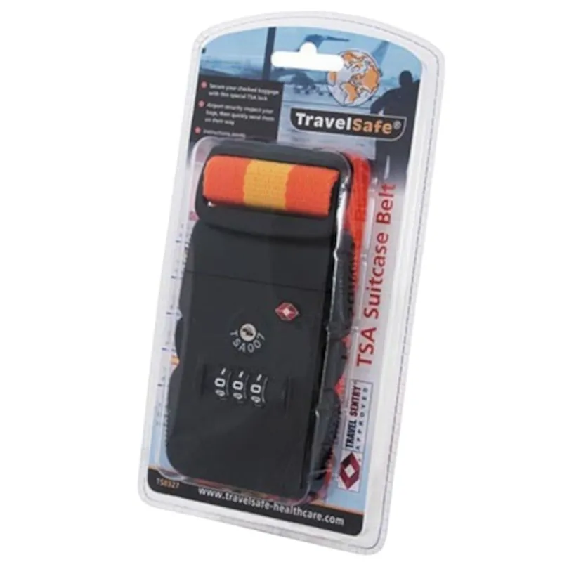 TravelSafe Webbing Lock TSA med kode