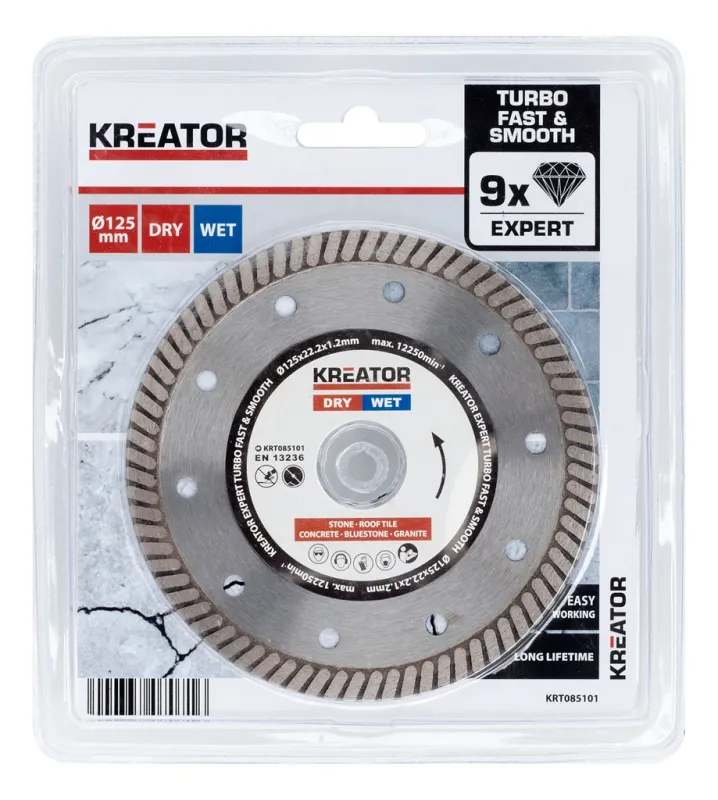 Diamant skæreskive 125 mm EXPERT TURBO