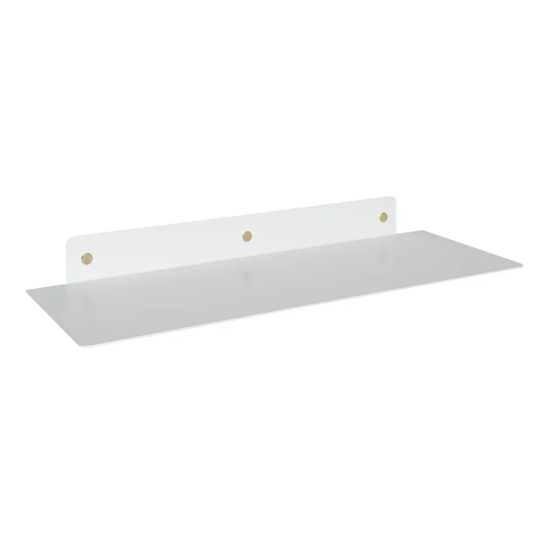 CURVE metal hylde i beige - 60 cm