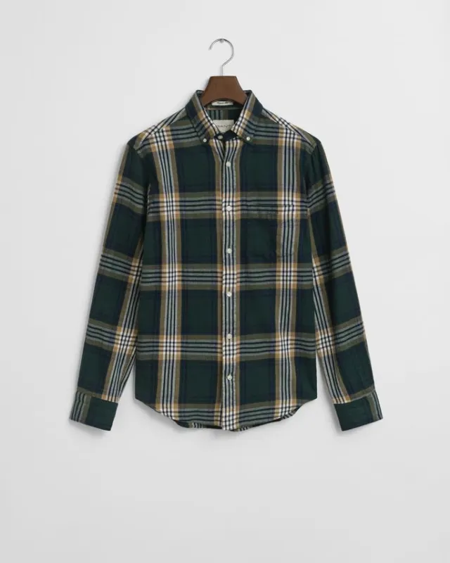 REG WINDBLOWN FLANNEL CHECK SHIRT