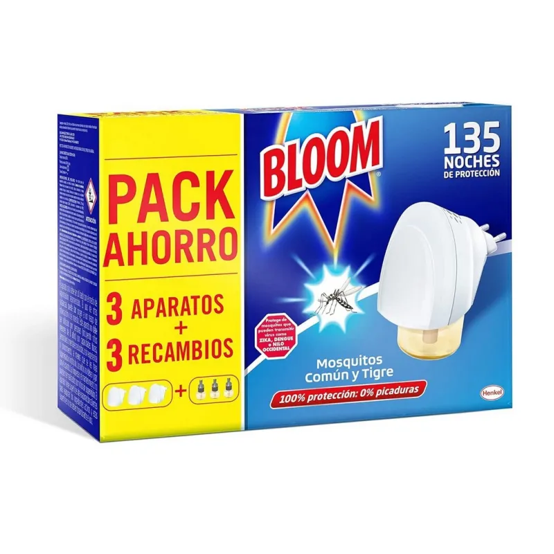 Bloom - Elektrisk Myggeskræmmer + 3 Refills