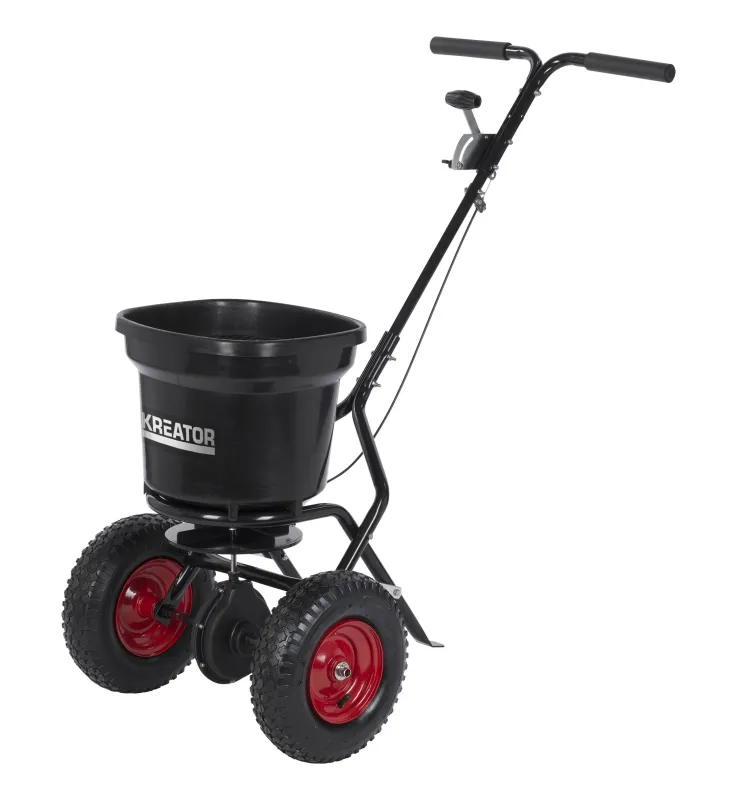 Salt og gødnings rotationsspreder 23 kg.