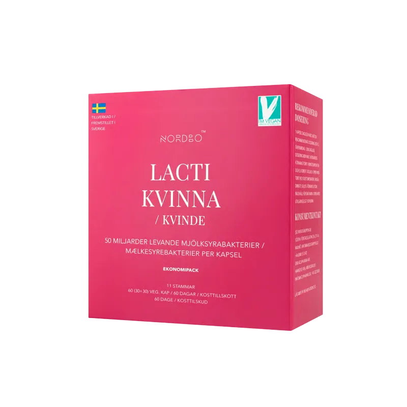 Nordbo LactiKvinde (60 kaps)