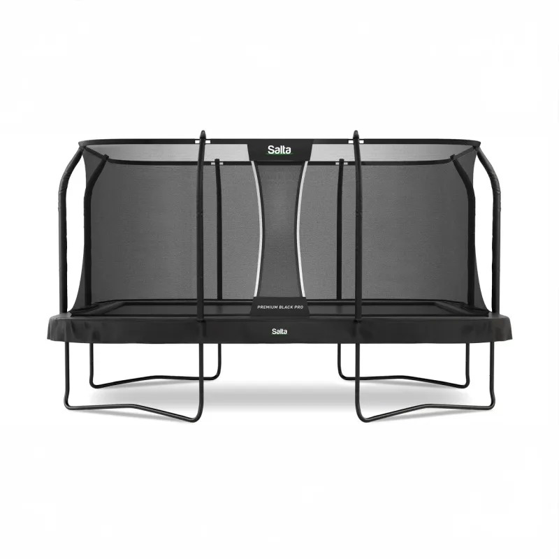 Salta - Premium Black Pro Trampolin, 460x280cm, Rektangulær