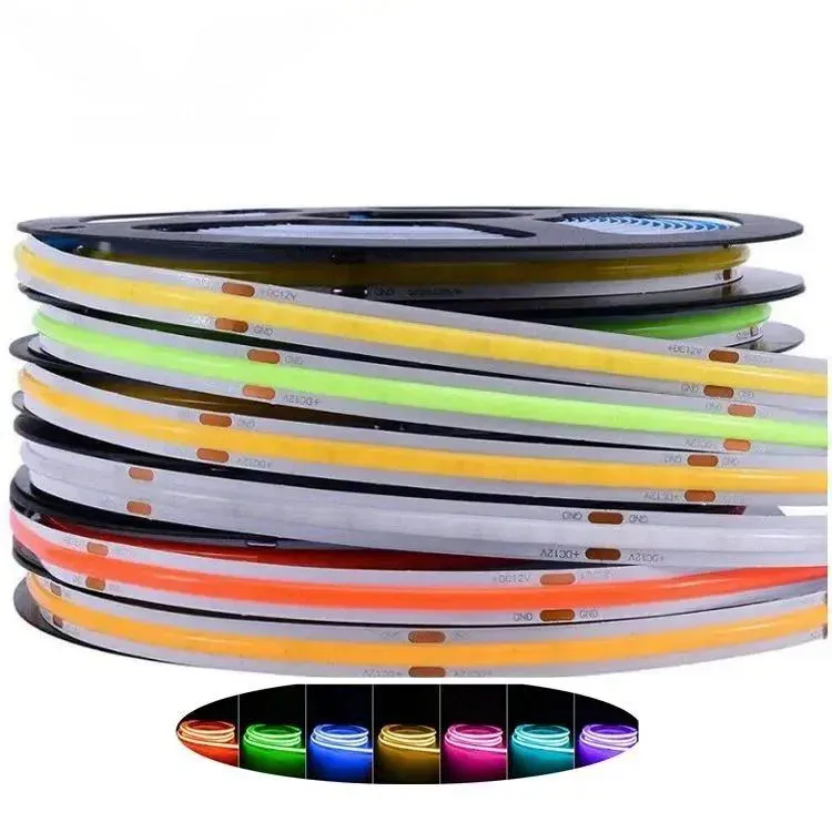 UDSALG - 5 meter, 12 volt, 48 watt, IP44, COB LED strip - Dinled - LED STRIP
