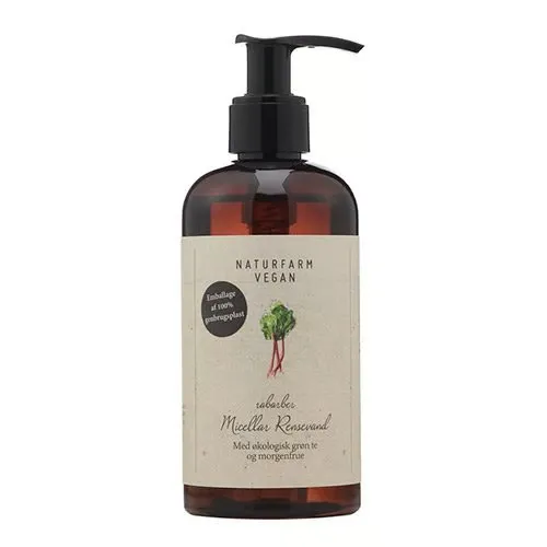 Naturfarm Micellar Rensevand Rabarber