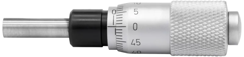 Indbygn.mikrometer 0-13×0,01mm konveks måleflade