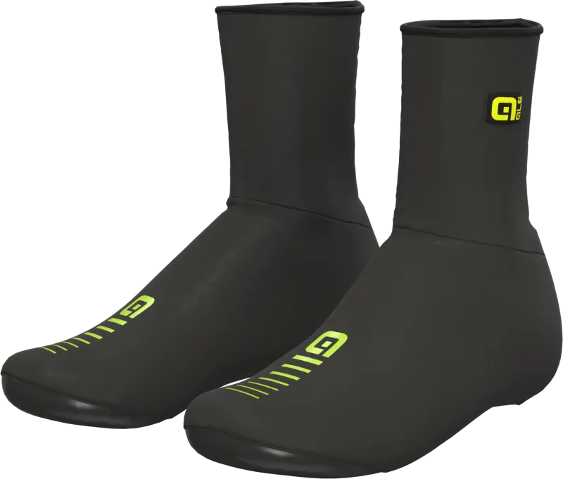 Alé Skoovertræk Rain 2.0 - Sort/Fluo