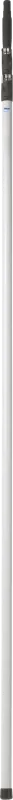 Glasfiber teleskopskaft, ø34×1880-6000 mm, grå