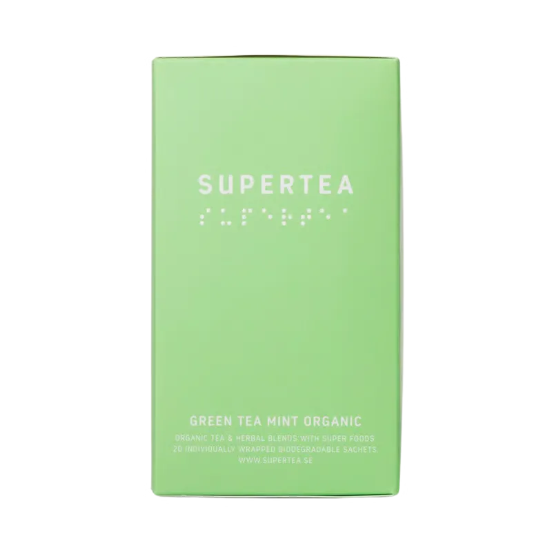 Teministeriet Supertea Green Tea Mint Organic (20 breve)