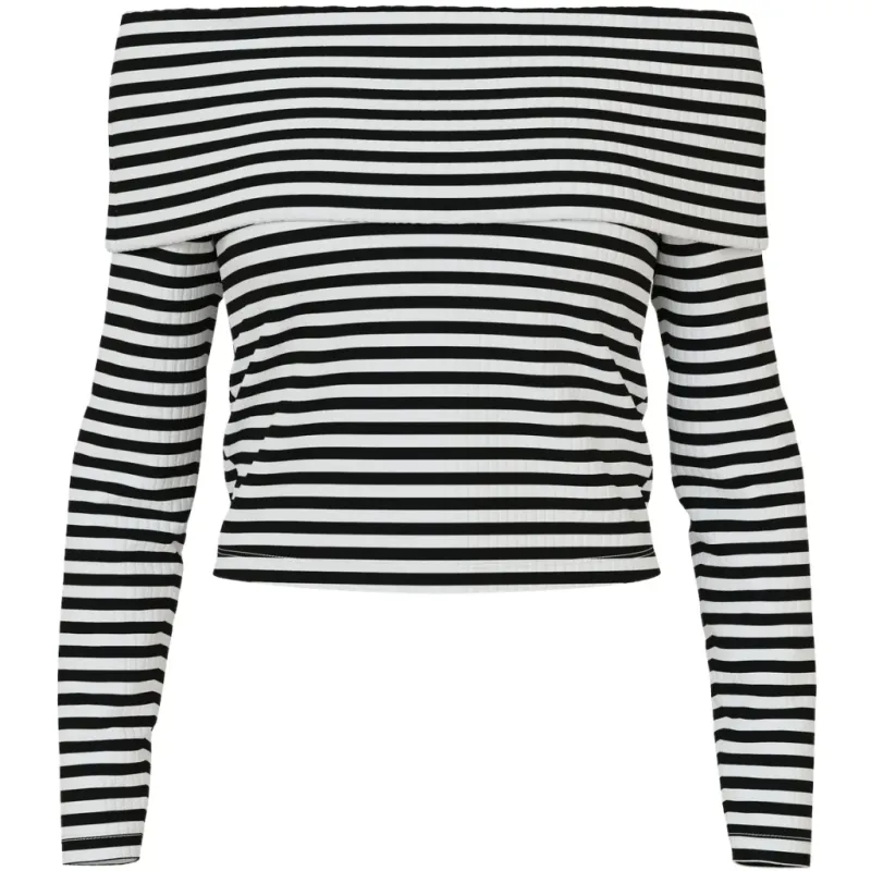 PIECES dame top PCLAYA - Bright White Black