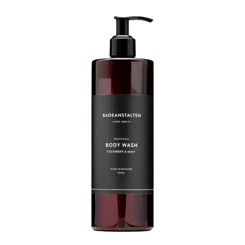 Badeanstalten Body Wash m. Agurk og Mynte (500 ml)