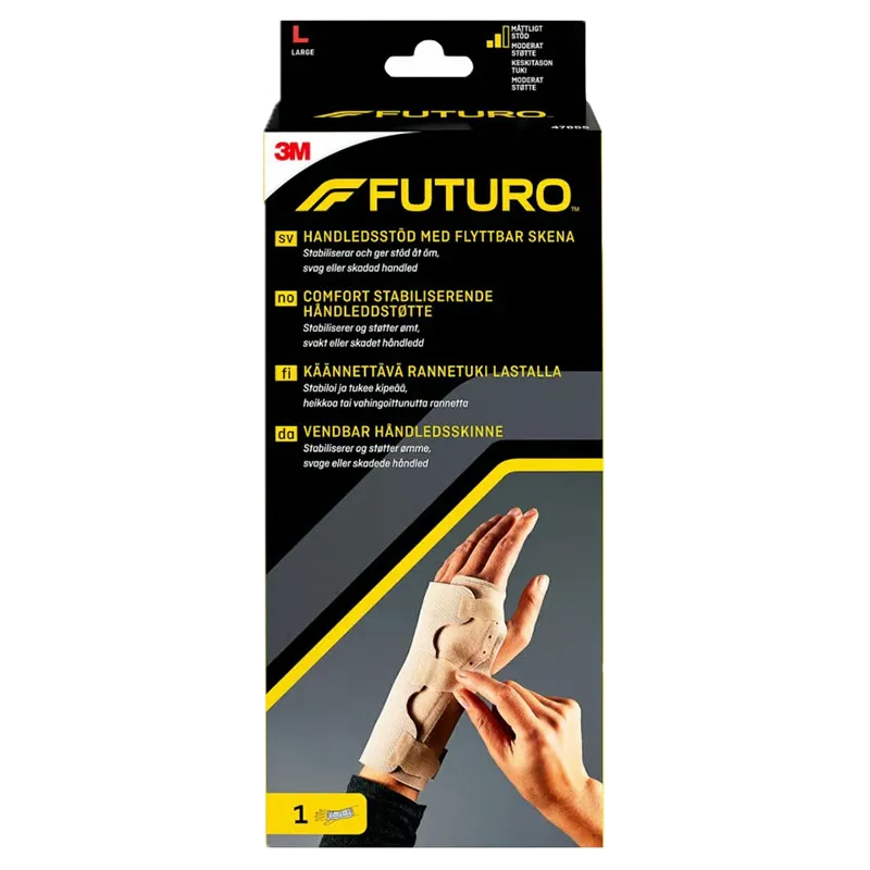 Futuro Håndledsbandage M. Vendbar Skinne Str. L (1 stk)