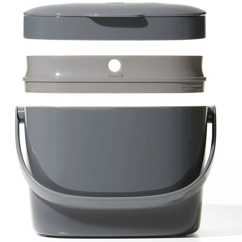 Oxo Easy-Clean kompostbeholder 6,6 l, Charcoal