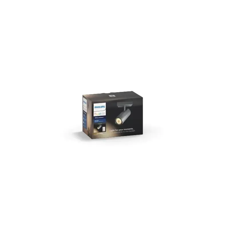 Philips Hue Buratto enkelt spot aluminium 1x5.5W 240