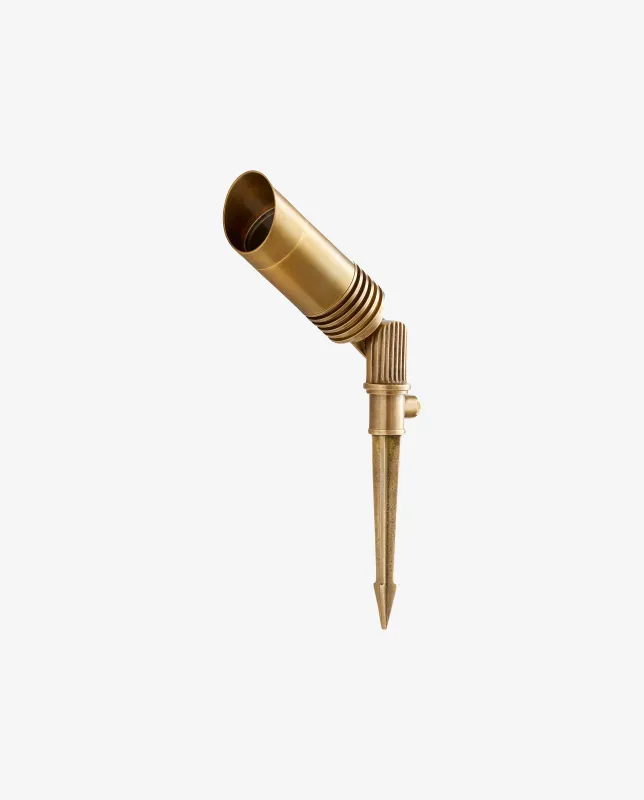Nordal - BRAGI udendørs spydlampe  -  messing  -  Ø6 × H46,5 cm