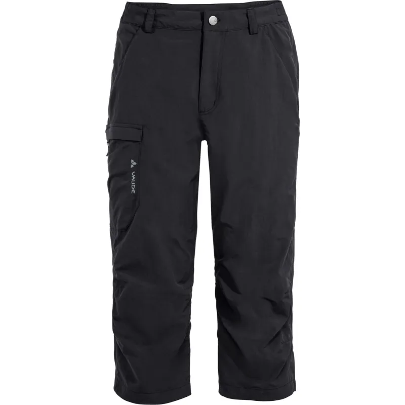 Vaude Farley Capri Pants II, vandrebukser, herre, sort