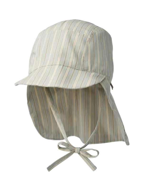 Tonga UV Solhat - Blue Ocean Stripe - 48-51CM