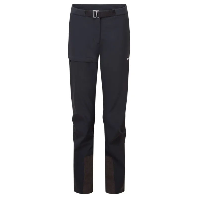 Montane F Terra Stretch Xt Pants Short Leg, vandrebukser kort længde, dame, sort
