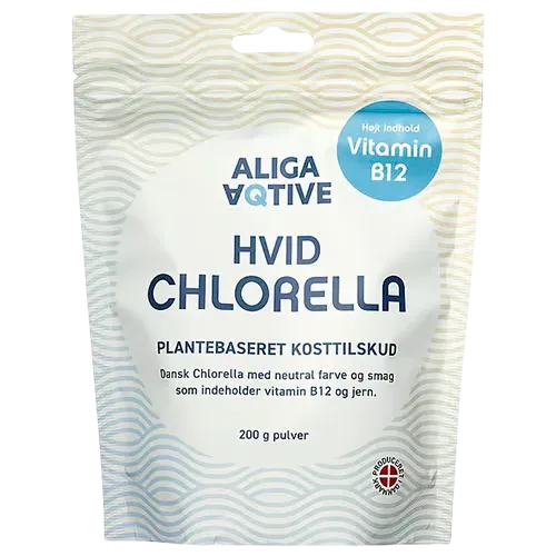 Aliga Aqtive Hvid chlorella Pulver (200 g)