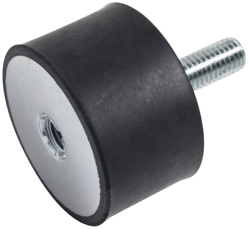 Vibrationsdæmper type 2 15×15mm M4×10 NR-55