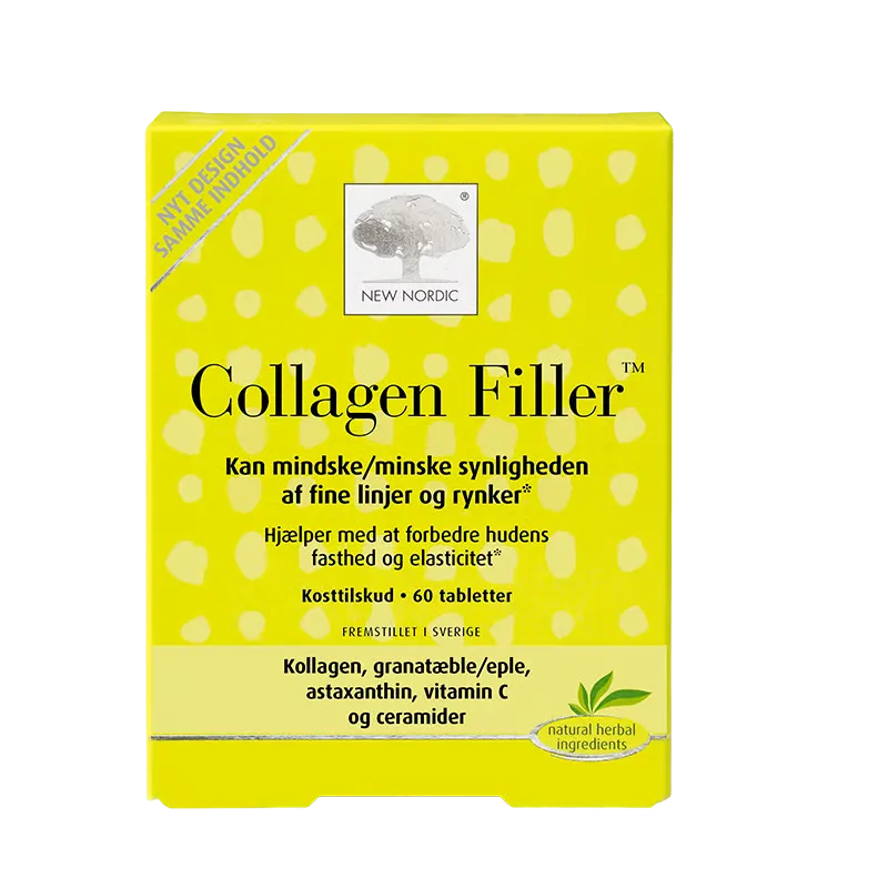 New Nordic Skin Care Collagen Filler (60 tabletter)