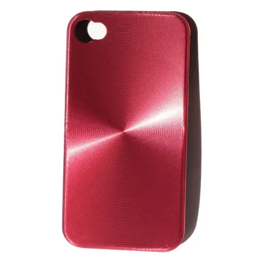 iPhone 4 "CD-style" cover. Rød.