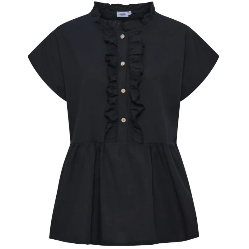 Lululia Dame Top LUNoor 8254ALU - Black