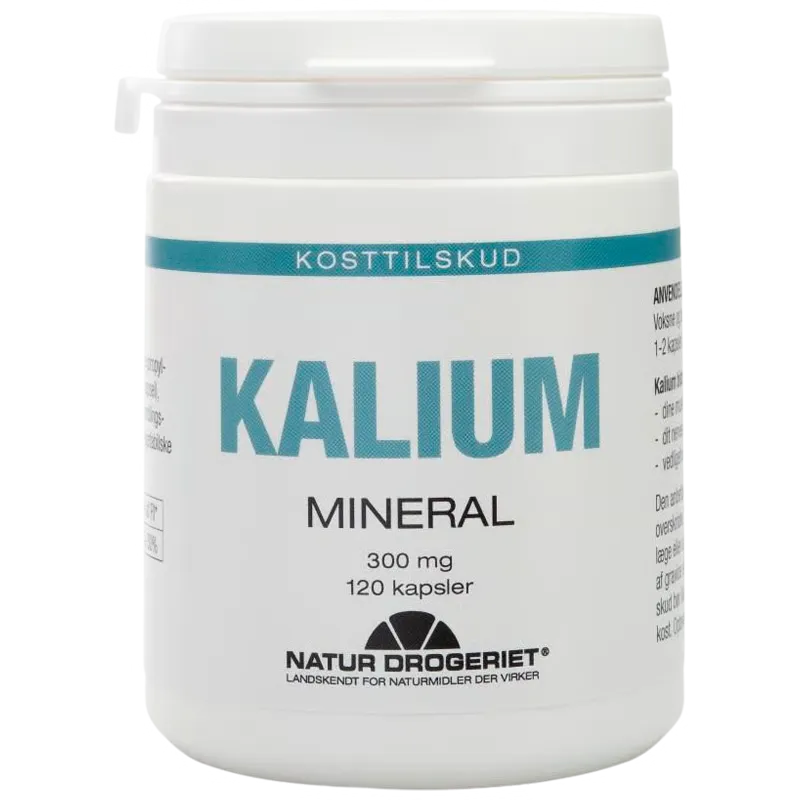 Natur Drogeriet Kalium (120 kaps)