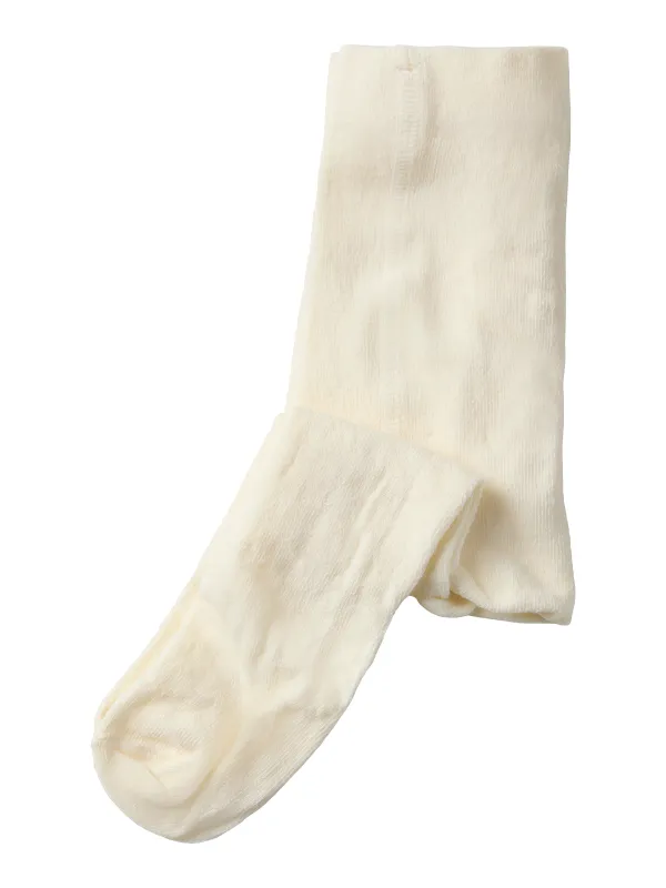 Lil Atelier - Ilso Rug Pointelle Pantyhose - Turtledove - 50/56 cm